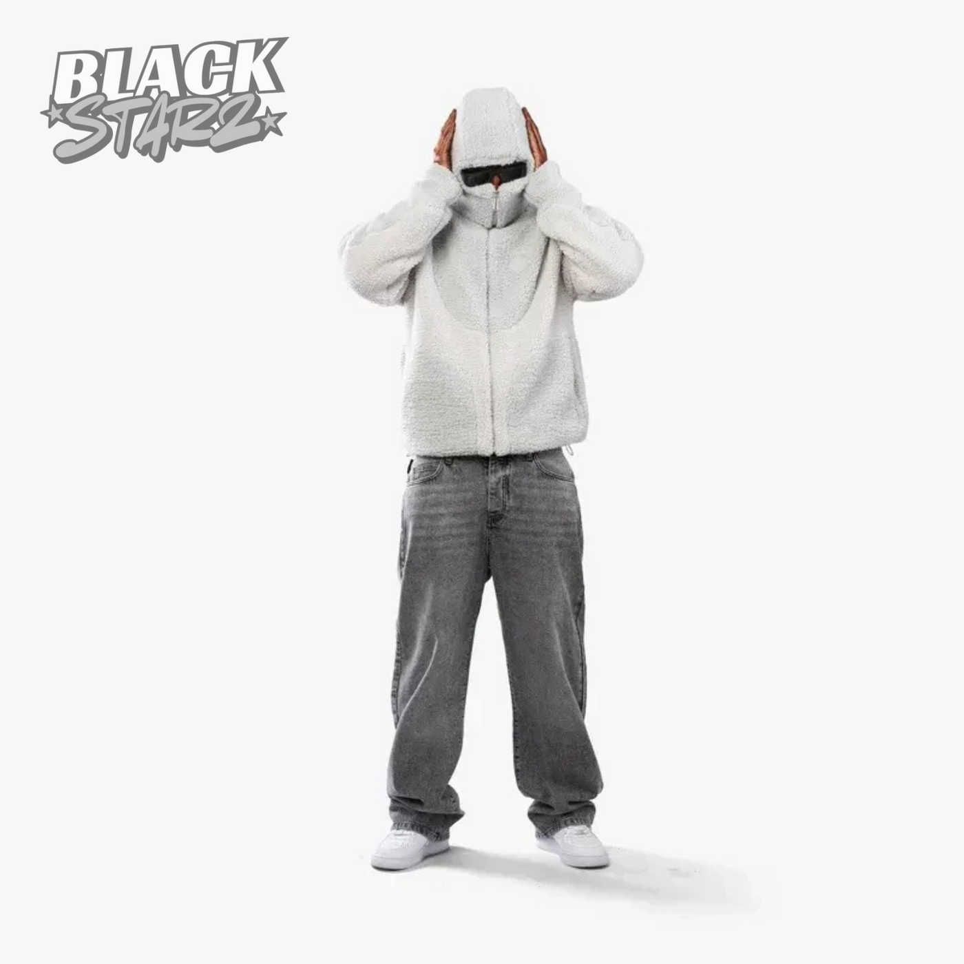 BLACKSTARZ™ | HOODIE POLAR CAGOULÉ