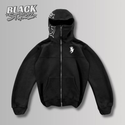 BLACKSTARZ™ | HOODIE CAGOULÉ BRODÉ