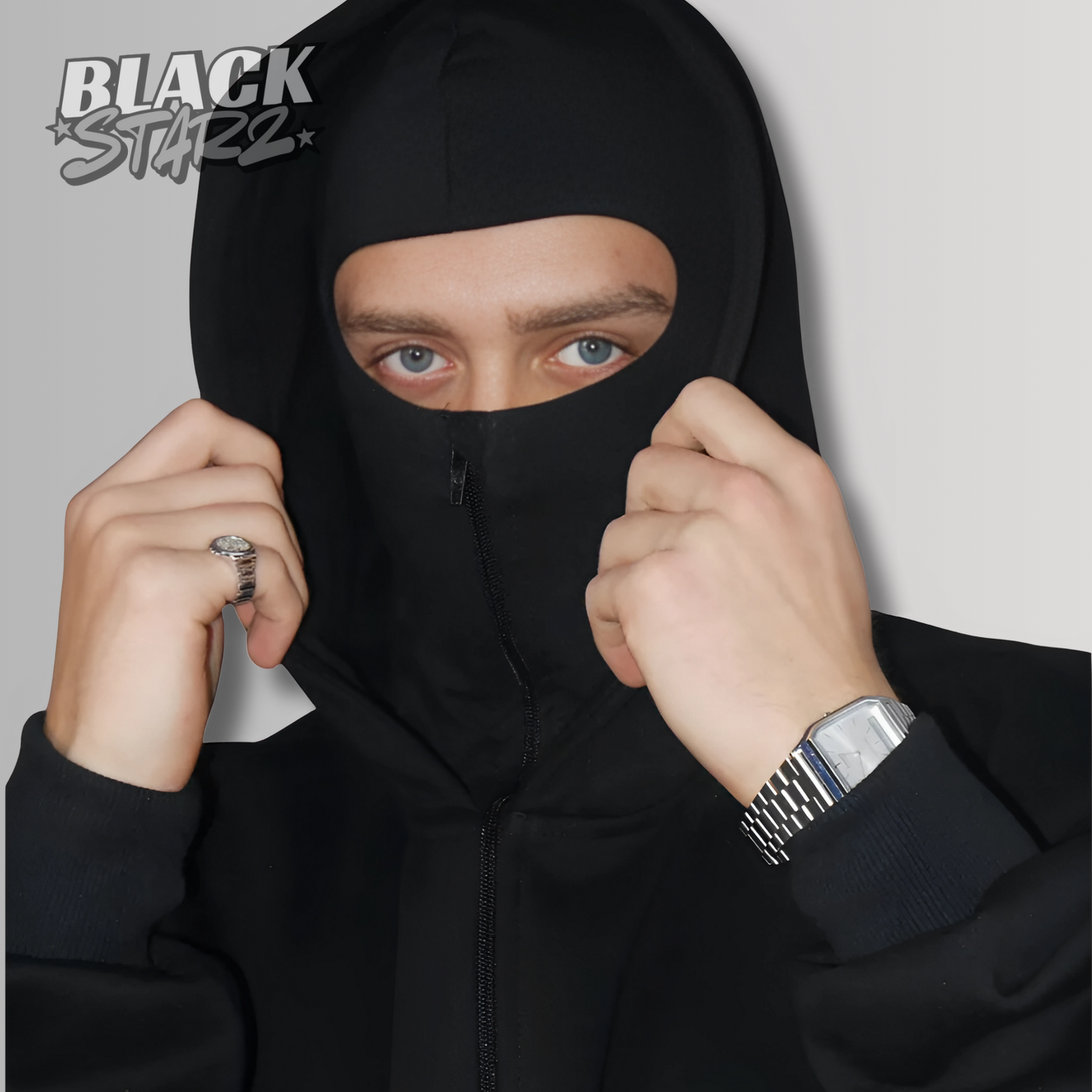 BLACKSTARZ™ | HOODIE CAGOULÉ