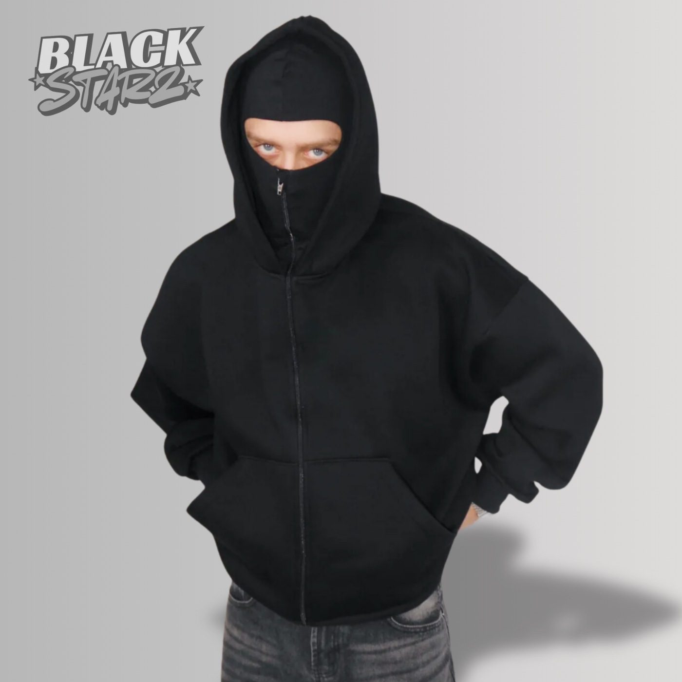 BLACKSTARZ™ | 1+1 HOODIE CAGOULÉ