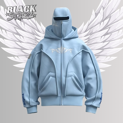 BLACKSTARZ™ | HOODIE PHANTOME CAGOULÉ